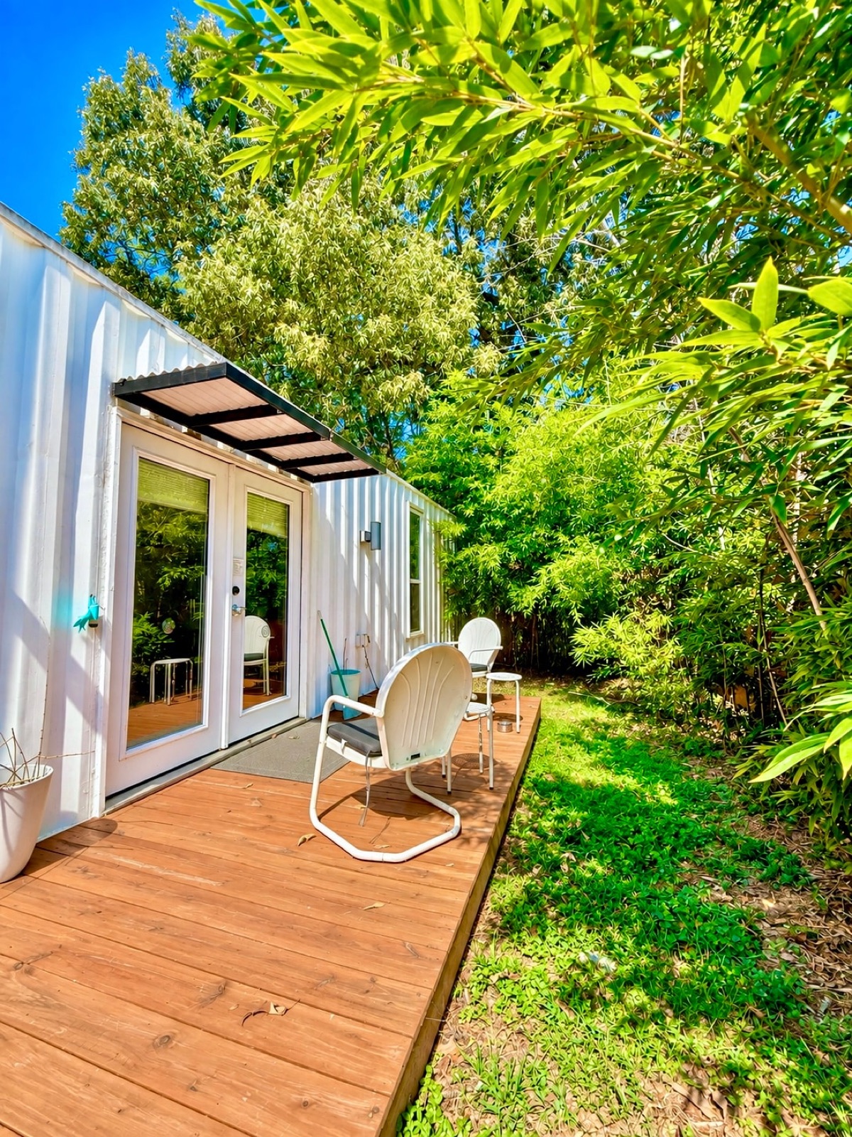 Private outdoor area at Nomehaus