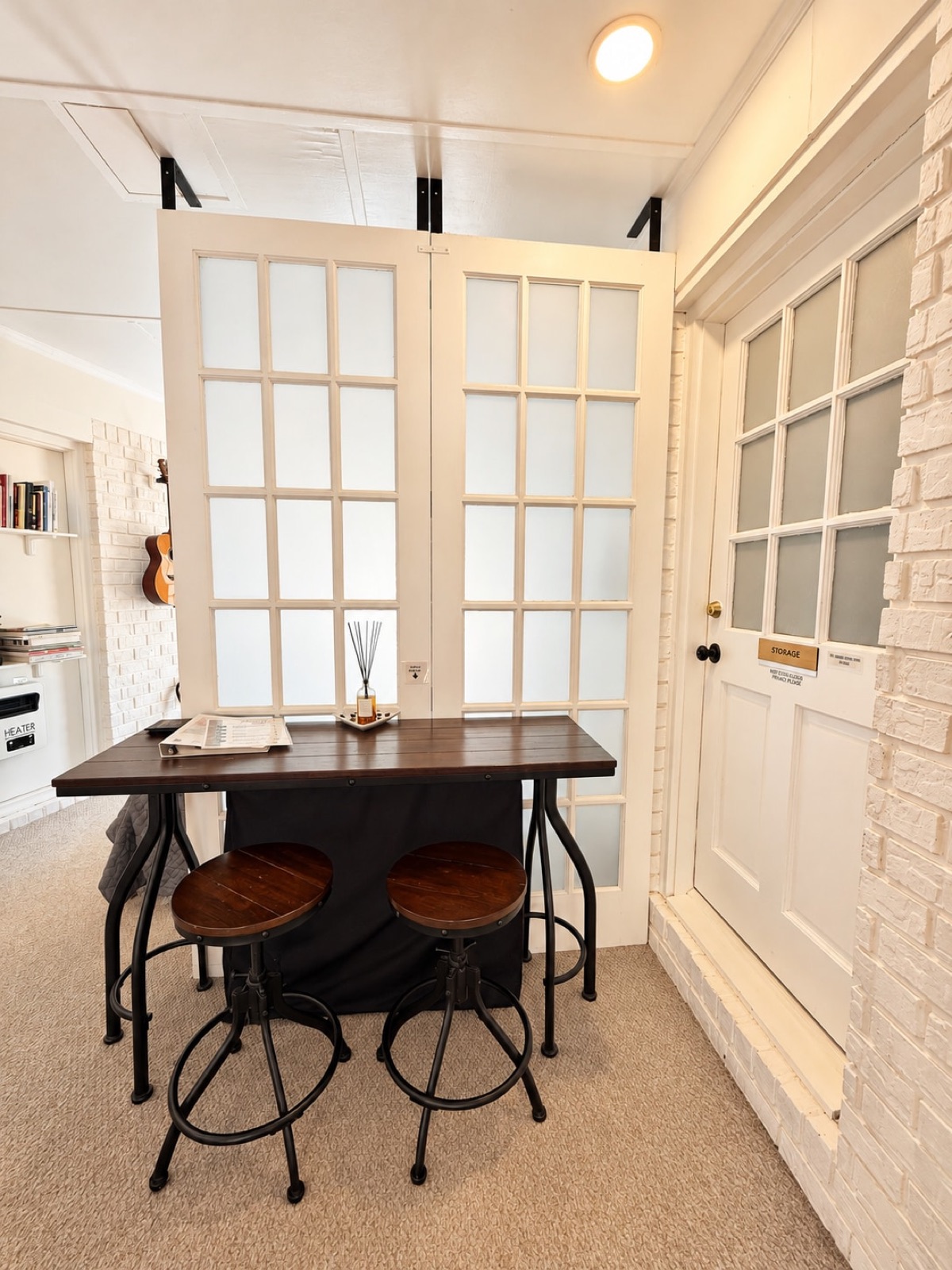 Dining area at Toadhaus