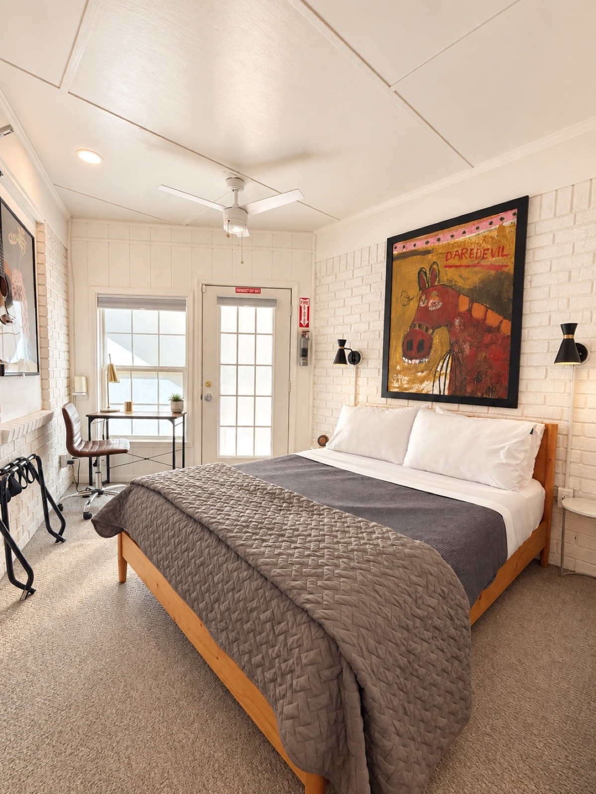 Bedroom at Toadhaus