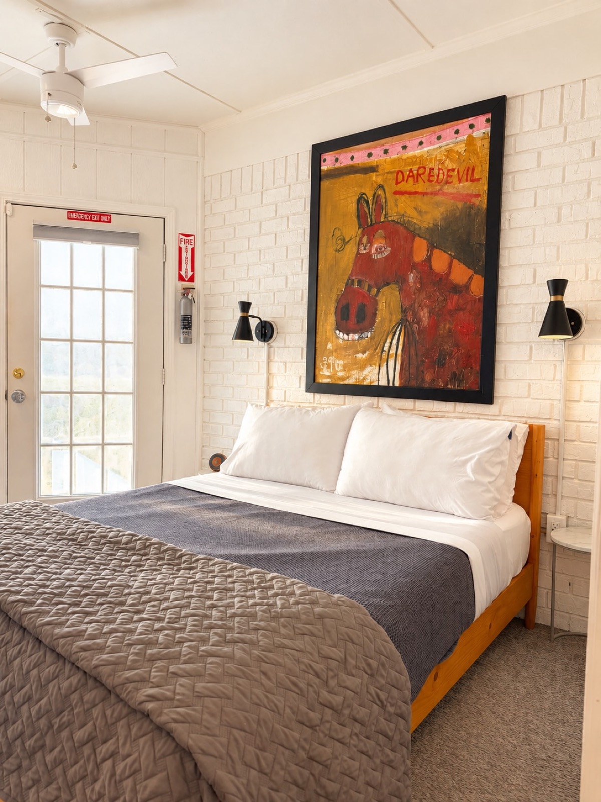 Bedroom at Toadhaus
